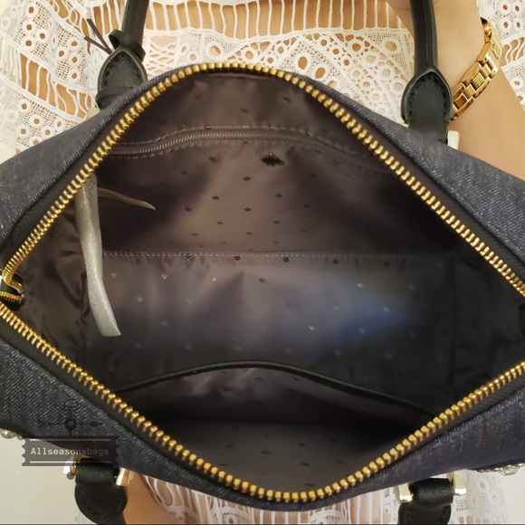 NWT Kate Spade Cameron Street Denim Crossbody Bag - Picture 6 of 8